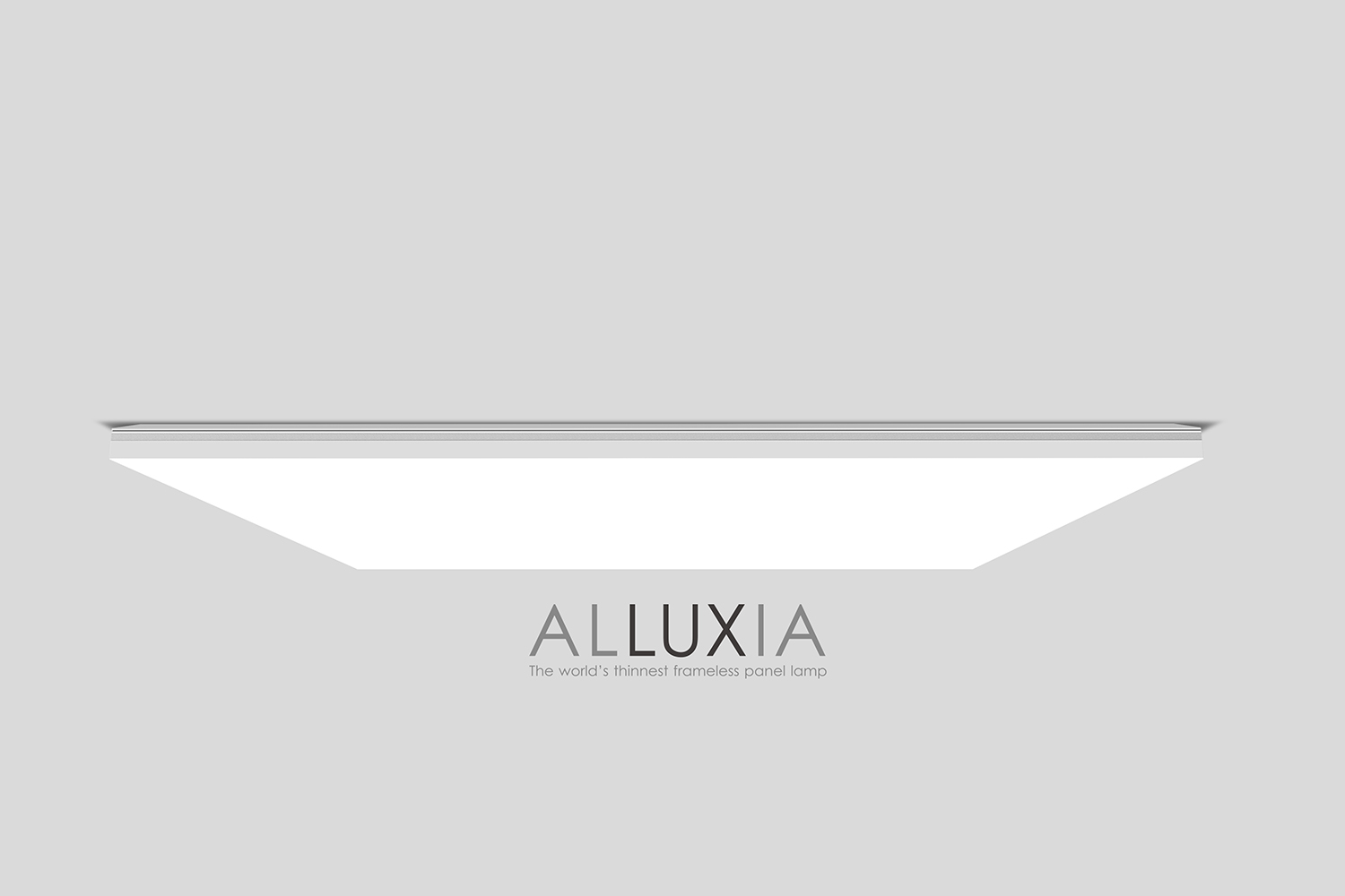 隆達電子新發表之第五代無邊框板燈 – ALLUXIA